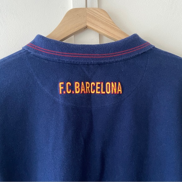 Vintage 90’s Nike Barcelona Centre logo top white tag - Size M - Picture 10 of 14